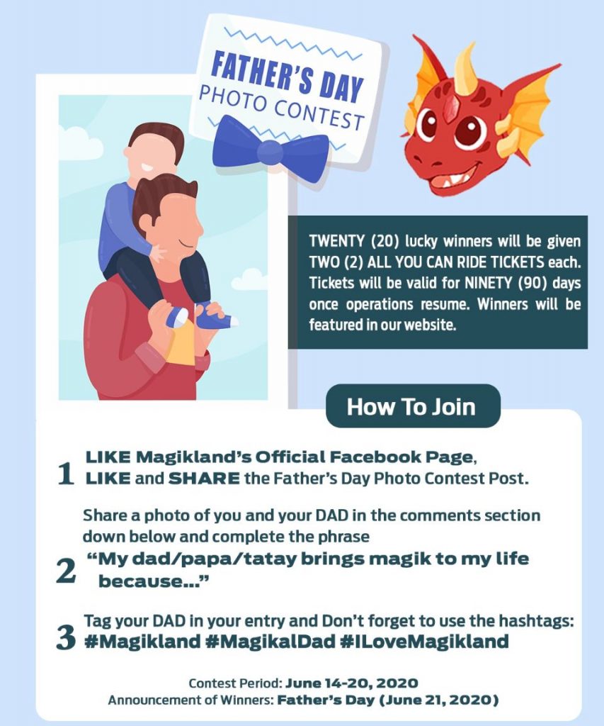 Magikland Park Father’s Day Photo Contest