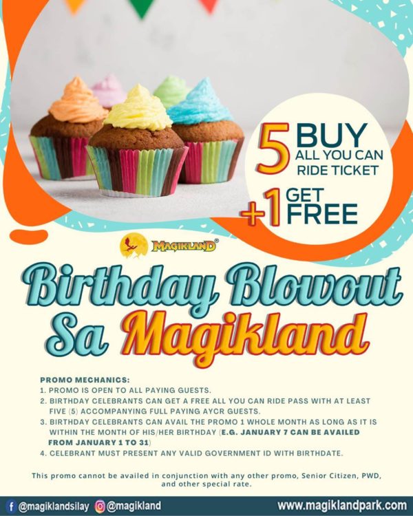 Birthday Blowout sa Magikland