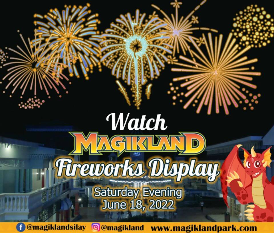 Watch Fireworks Display at Magikland Park on June 18