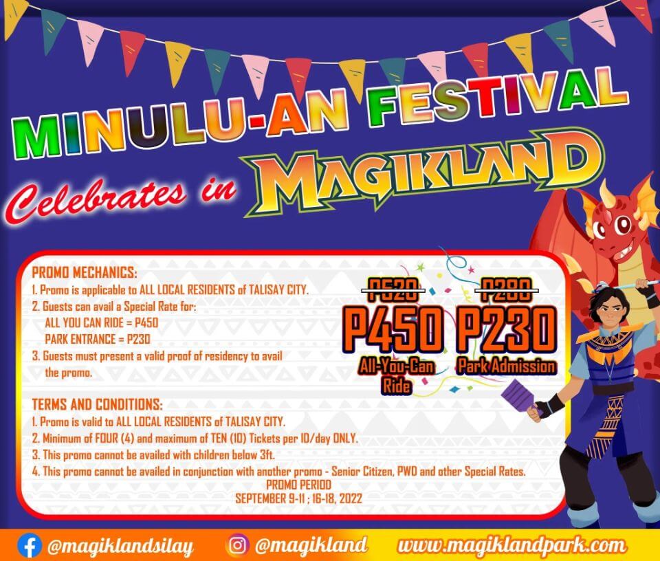 MINULUAN FESTIVAL CELEBRATES IN MAGIKLAND PROMO ‼