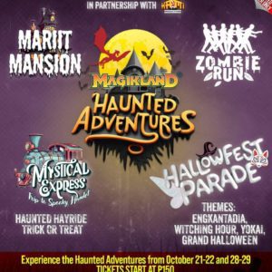 In partnership with HeroKami Productions, Magikland "Haunted Adventures" await you this coming halloween season!