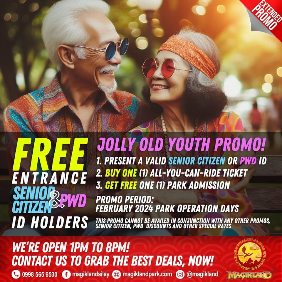 Magikland Park JOLLY OLD YOUTH Promo is EXTENDED