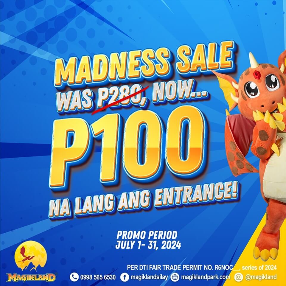 MAGIKLAND MADNESS SALE P100 - EXTENDED to JULY 31!