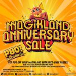 MAGIKLAND ANNIVERSARY SALE: GET PHP80 OFF YOUR MAGIKLAND ENTRANCE-ONLY PASSES!