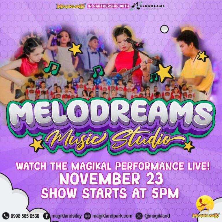 MELODREAMS MUSIC STUDIO AT MAGIKLAND: A MAGICAL NIGHT OF MUSIC AWAITS!